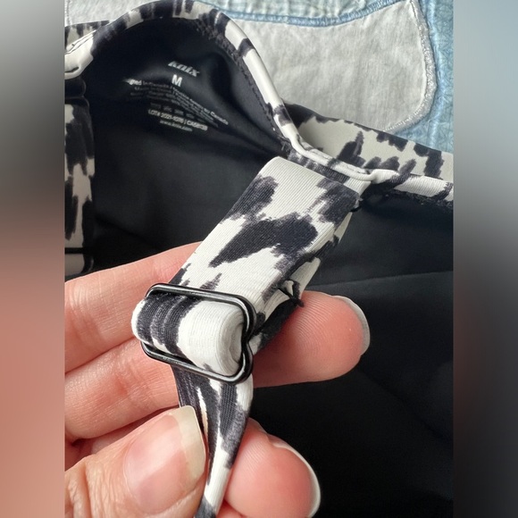 Knix Womens Tankini Swim Suit Top Summer Beach Safari Adjustable Swimwear Medium - Picture 6 of 10